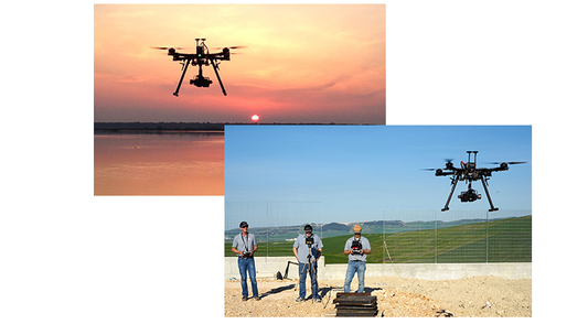 Samarbejde med Drone Project SRL