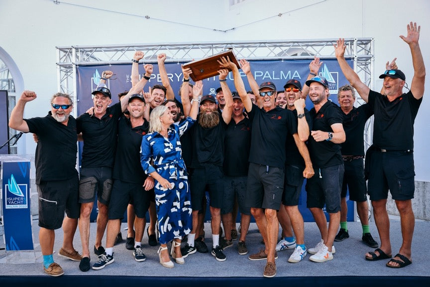 Winners overall of the Superyacht cup Palma 2023